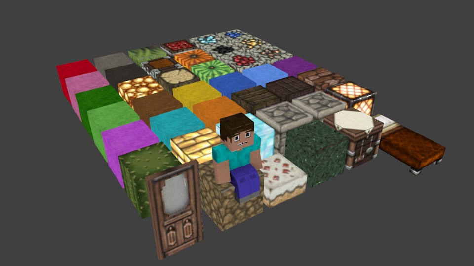 minecraft Blocks Pack preview image 1